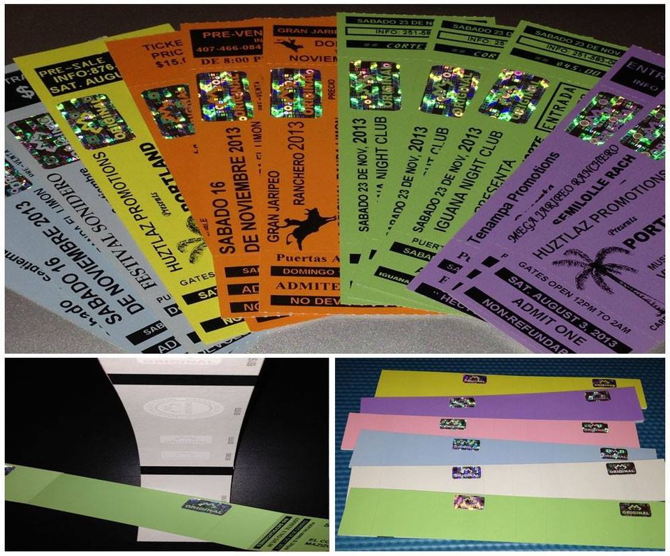 Stiker Hologram 3D untuk Meningkatkan Keamanan Ticketing